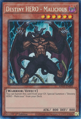 Destiny HERO - Malicious - RA03-EN001 - (Prismatic Collector's Rare) - 1st Edition